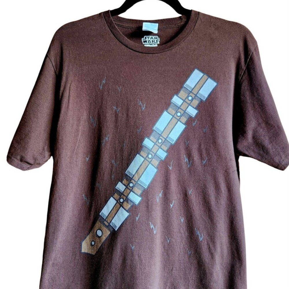 Star Wars Men's Chewbacca "Chewy" Wookie Short Sleeve Graphic T-Shirt Size M